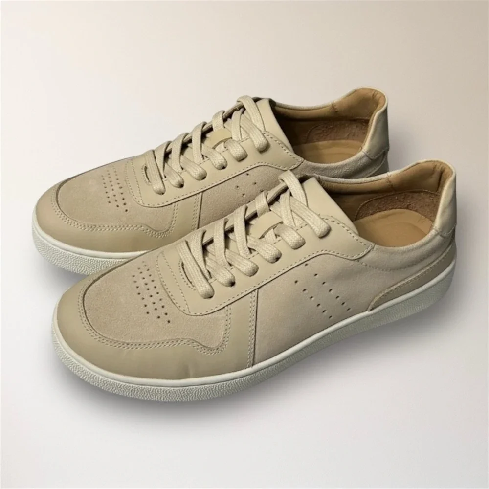 Nisolo Women's 5 Bone White‎ Leather Bria Go-To Court Sneakers New in Box $160